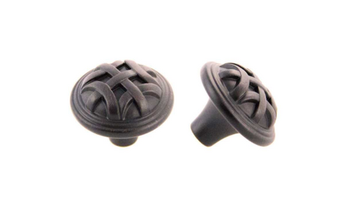 Braided Knob Oil Rubbed Bronze 32mm- 061