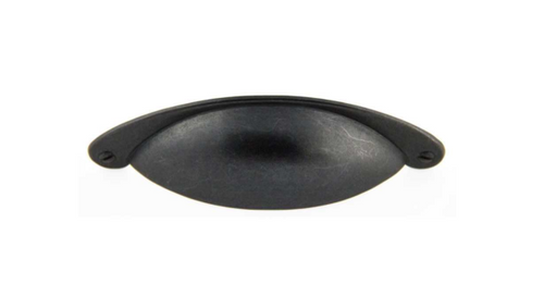 Hooded Shaker Cup Pull Weathered Black 3" CC- 061