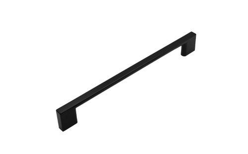 Miami Appliance Pull 12" CC Matte Black- 061