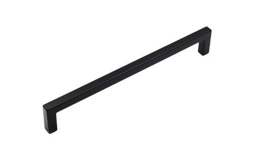 Modern Square Appliance Pull Matte Black 8"- 061