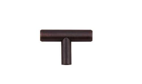 Bar Pull Knob Oil Rubbed Bronze 2"- 061