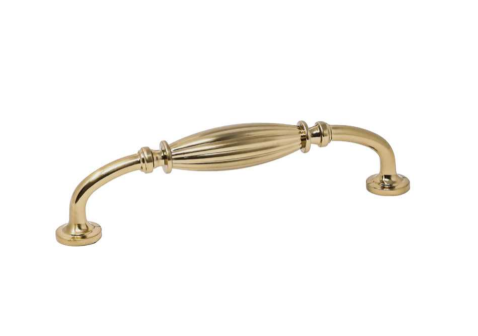 Deco Pull 128mm CC Brushed Gold- 061