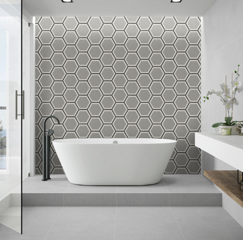 Hexley Hive Matte Hexagon Porcelain Tile 9x10.5- 029