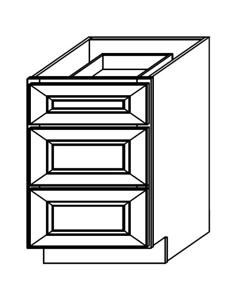 Base Cabinet 3 Drawer-- 015049FCF
