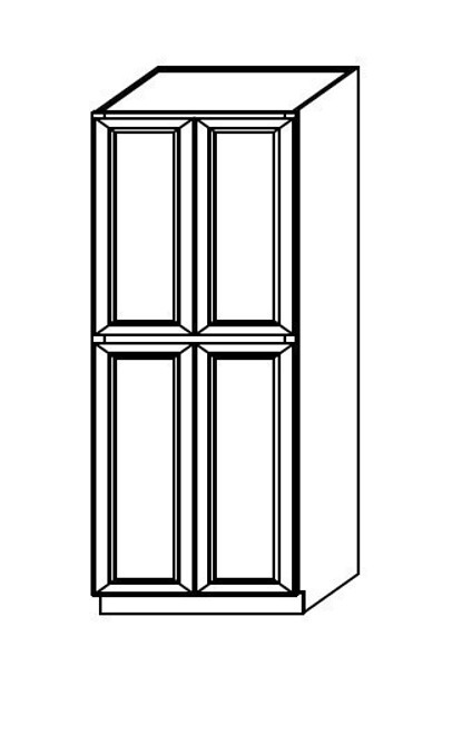 4 Door 4 Shelves- 015009FDE