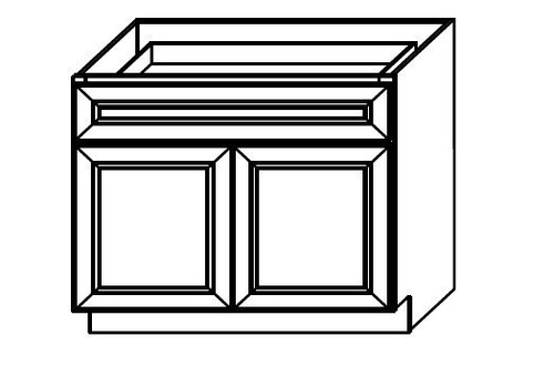 2 Door 1 Drawer 1 Shelve-- 016003EFL-IB