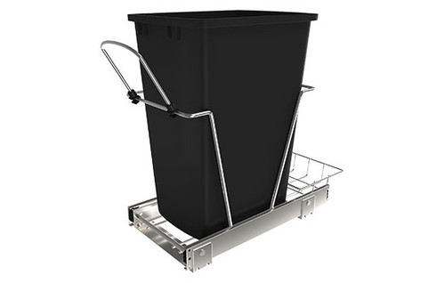 35QT Chrome Universal Waste Pullout 35QT Chrome Universal Waste Pullout