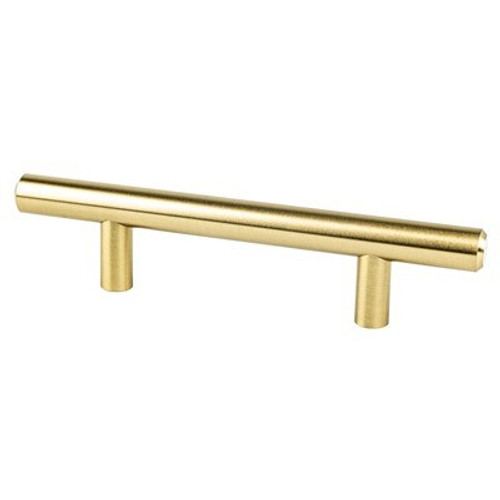 Tempo 3 inch Modern Brushed Gold T-Bar Pull Tempo 3 inch Modern Brushed Gold T-Bar Pull