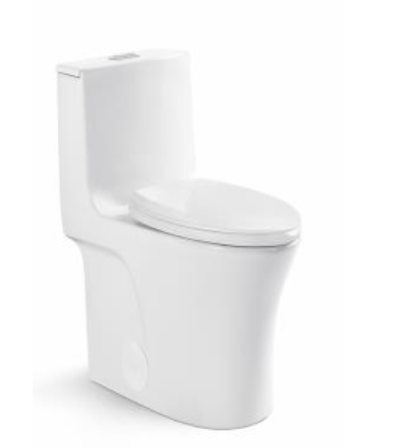 One Piece Toilet White A12  - 042