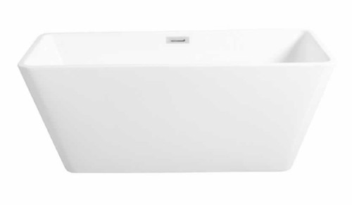 Square White Tub- 042 Square White Tub- 042