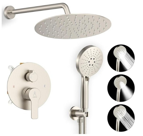 Shower Faucet Rainfall 8"- 038