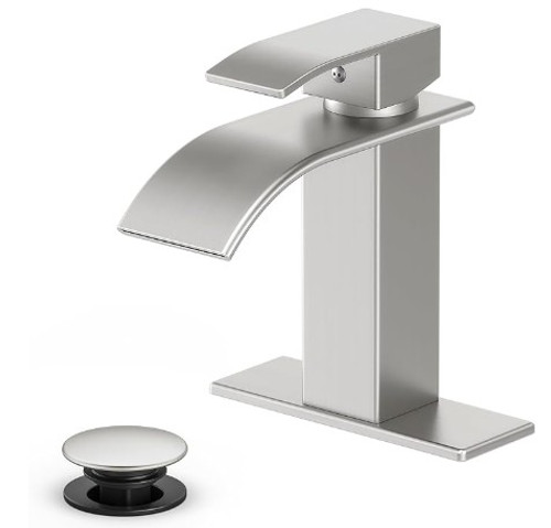 Modern Waterfall Vanity Faucet