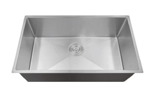 28" SS Square Kitchen Sink- 042