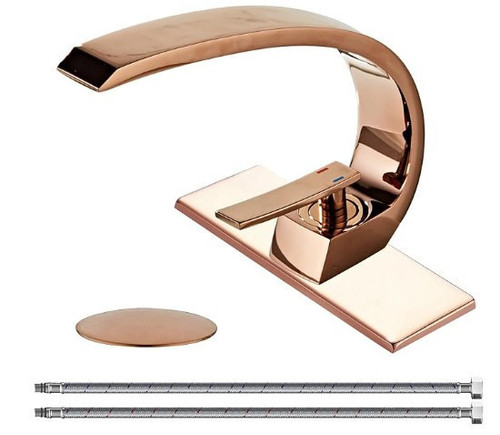 Unique Faucet Single Handle Brushed Nickel