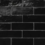 Zagora Glossy Zellige Field Tile Nero- 001