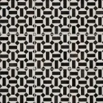 Cloé Glossy Ceramic Decorative Pattern Tile Loire 5"x5" - 001