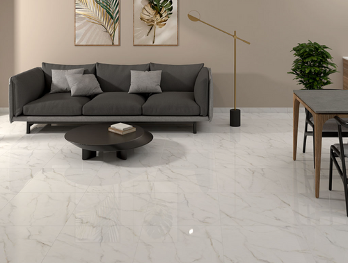 Kaya Calacatta Lucca Polished Porcelain Tile- 029