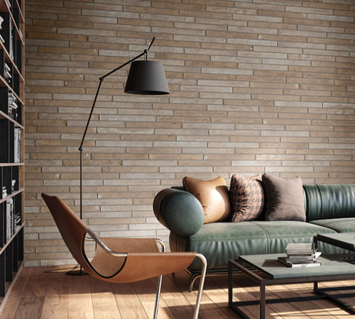 Brickstone Ivory Brick Matte Porcelain Tile- 029