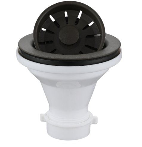 Basket Strainer For Quartz Sinks – Brown 3-1/2"- 032