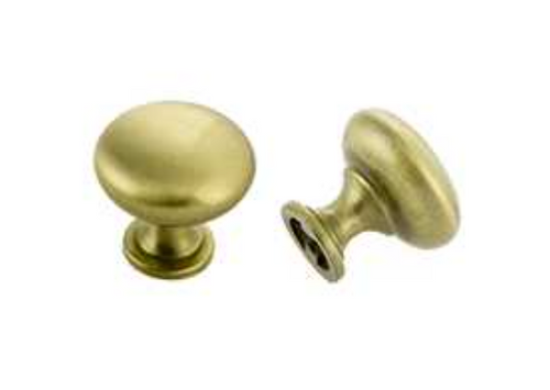 Knob Satin Brass 30mm- 061