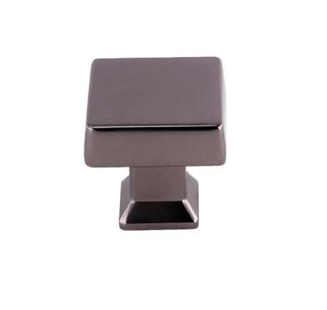 Colorado Square Knob Dark Pewter 29.8mm- 061