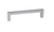 Modern Square Pull Polished Chrome128mm CC- 061