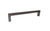 Modern Square Pull Dark Pewter 160mm CC- 061