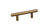 Bar Pull 4”Gold Brushed- 061
