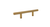 Bar Pull 6" Gold Brushed- 061