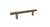 6" Bar Pull Gold Brushed- 061