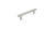 6" Bar Pull Hollow Stainless Steel- 061