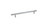 Bar Pull 10" Polished Chrome- 061