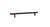 Bar Pull 12" Oil Rubbed Bronze- 061