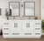 Victoria 72" Freestanding Double Sink Bathroom Vanity- 059
