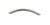 Arch Pull Satin Nickel 128mm CC- 061