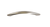 Twist Arch Pull Dull Nickel 128mm CC- 061