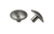 Disc Knob Satin Nickel 32mm- 061