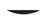 Waterfall Pull Matte Black 128mm CC- 061