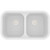 32" White Undermount 50/50 Quartz