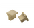 1" Square Knob Gold Brushed- 061