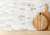 Arabescato Venato White Honed Marble Tile 2x6- 029