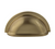 Cup Pull Gold Brushed 3" CC- 061
