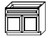 2 Door 1 Drawer 1 Shelve-- 006011FVC