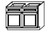 2 Door 2 Drawer 1 Shelve- 002007FRL