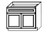 2 Door 1 Drawer 1 Shelve-- 015049FCF