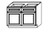 2 Door 2 Drawer 1 Shelve- 008004FMP