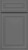 Base Cabinet- Gray Double Edge-- 013003FDE