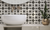 Zaria Sakura Matte Decorative Encaustic Tile 8x8- 029