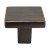 Contemporary advantage Verona Bronze Square Knob