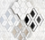 Diana Polished Marble Pearl Mosaic Tile
